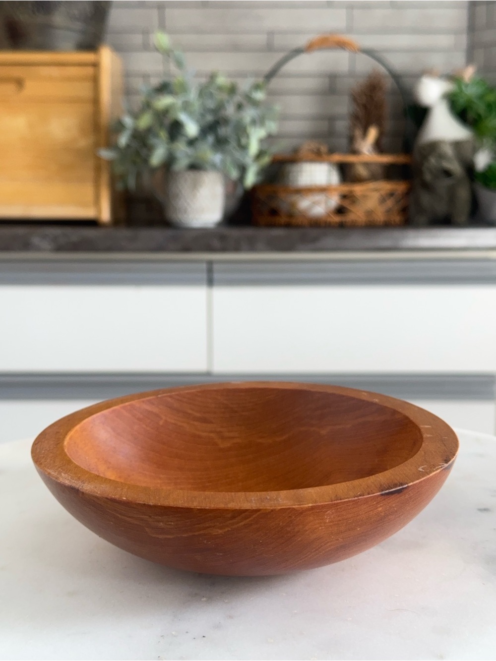 BARIBOCRAFT Canada Vintage Turned Wood Bowl #2